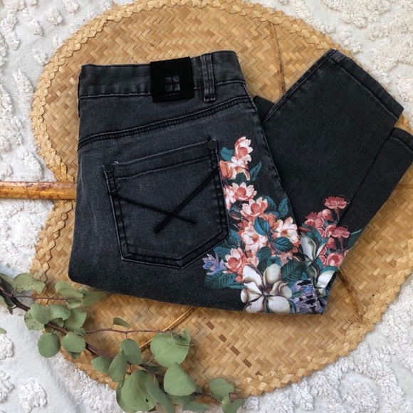 Insight Floral Skinny Jeans - Picture 4 of 6